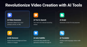 AI Video Editing Tools to Create Engaging Ai vedios