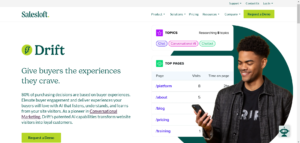 Drift give buyer best experience - TrendnSaas