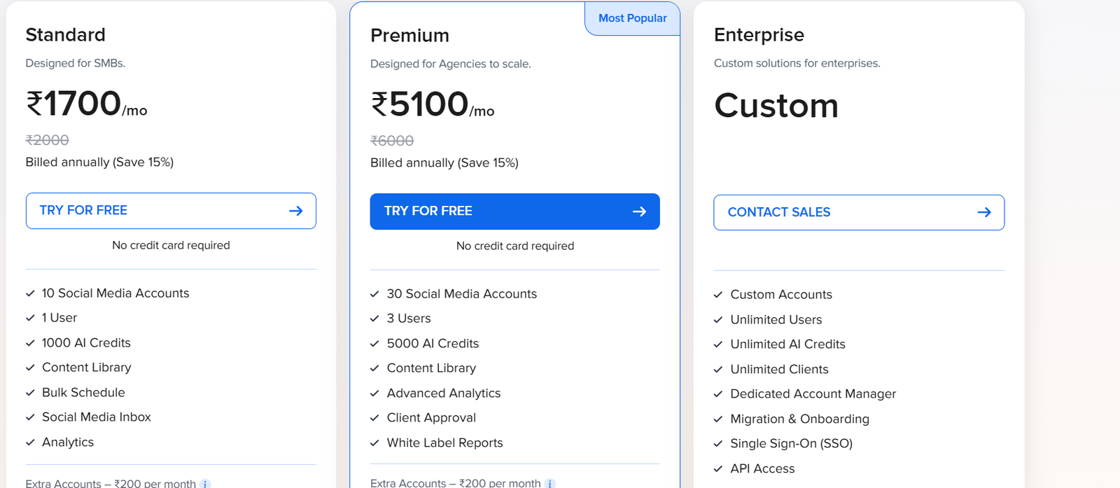 SocialPilot offers multiple pricing plans to suit different business needs