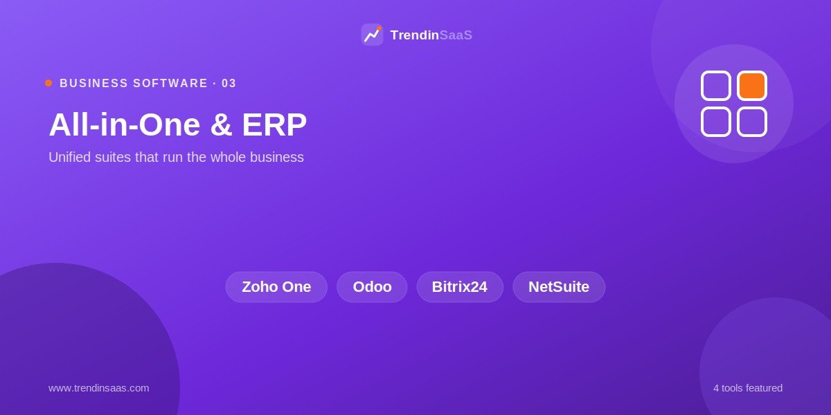 All in One ERP Tool
