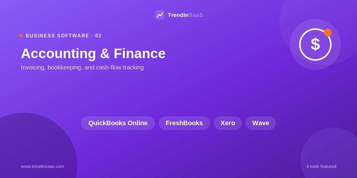 Accounting and Finance Tools